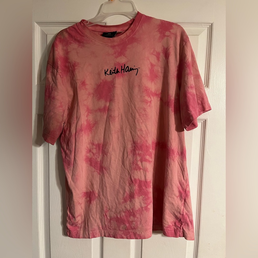 Keith Haring H&M Tie Dye Shirt